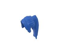 Gobricks Hairstyle Minifig Hair Ponytail Long with Side Bangs 10PCS Compatible with Lego 62696 GDS-2068 Classic Bulk Toy MOC Color:Blue 23