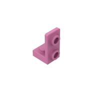 Gobricks Hinge Plate 1x 1x 2 Bracket 10PCS Compatible with Lego 73825 GDS-2140 Classic Bulk Toy MOC Color:Dark Pink 221