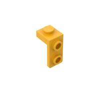 Gobricks Hinge Plate 1x 1x 2 Bracket 10PCS Compatible with Lego 79389 GDS-2141 Classic Bulk Toy MOC Color:Bright Light Orange 191