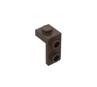 Gobricks Hinge Plate 1x 1x 2 Bracket 10PCS Compatible with Lego 79389 GDS-2141 Classic Bulk Toy MOC Color:Dark Brown 308