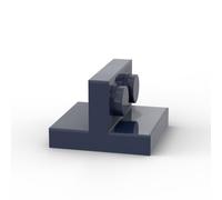 Gobricks Hinge Plate 2X 2 Bracket Plate 10PCS Compatible with Lego 41682 GDS-90491 Classic Bulk Toy MOC Color:Dark Blue 140