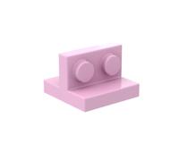 Gobricks Hinge Plate 2X2 Bracket Plate 10PCS Compatible with Lego 41682 GDS-90491 Classic Bulk Toy MOC Color:Bright Pink 222