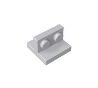 Gobricks Hinge Plate 2X2 Bracket Plate 10PCS Compatible with Lego 41682 GDS-90491 Classic Bulk Toy MOC Color:Gray White