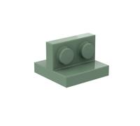 Gobricks Hinge Plate 2X2 Bracket Plate 10PCS Compatible with Lego 41682 GDS-90491 Classic Bulk Toy MOC Color:Sand Green 151