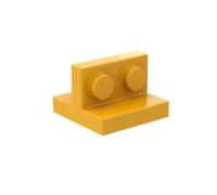 Gobricks Hinge Plate 2X2 Bracket Plate 10PCS Compatible with Lego 41682 GDS-90491 Classic Bulk Toy MOC Color:Bright Light Orange 191