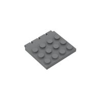 Gobricks Hinge Plate 4X4 roof Hinge Plate 10PCS Compatible with Lego 4213 GDS-90167 Classic Bulk Toy MOC Color:Dark Bluish Gray 199