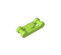 Gobricks Hinge Plate Parts 1 x Double Sided Armrest Hinge PlatParts 50 Pieces Compatible with Lego GDS-90168, Classic Bulk, MOC, Colour: Lime 119
