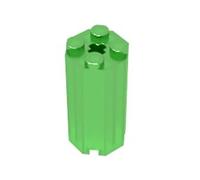 Gobricks Hingebricks Brick Special Octagonal 2x2x3 1/3 10PCS Compatible with Lego 6037 GDS-2073 Classic Bulk Toy MOC Color:Trans Green 140