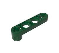 Gobricks Hole Arm Plate Technic Beam 1x4 Thin with Stud Connector 2825 32006 4107136 4211561 GDS-967 50PCS Compatible with Lego Classic Bulk Toy MOC Color:Dark Green 047
