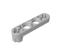 Gobricks Hole Arm Plate Technic Beam 1x4 Thin with Stud Connector 2825 32006 4107136 4211561 GDS-967 50Pieces Compatible with Lego Classic Bulk Toy MOC Color:Light Bluish Gray