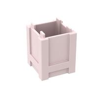 Gobricks Ornaments 2x2x2 Square BoXStorage BoX10PCS Compatible with Lego GDS-M283 61780 Classic Bulk Toy MOC Color:Light Pink 17