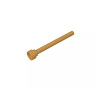 Gobricks Ornaments Antenna 1x4 with Rounded Top 3957 30064 28658 GDS-907 50Pieces Compatible with Lego Classic Bulk Toy MOC Color:Pearl Gold