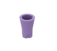 Gobricks Ornaments Palm Tree Trunk 20PCS Compatible with Lego 6135 GDS-2081 Classic Bulk Toy MOC Color:Medium Lavender 324