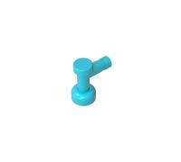 Gobricks Ornaments Tap 1x1 with Hole in Spout 4599ab 4211503 GDS-944 50Pieces Compatible with Lego Classic Bulk Toy MOC Color:Medium Azure