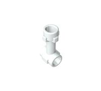 Gobricks Props Bar 1L with Top Stud and Two Side Studs 92690 4640844 GDS-961 50PCS Compatible with Lego Classic Bulk Toy MOC Color:Milky White 091