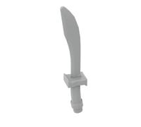 Gobricks Props Big Sword 50PCS Compatible with Lego 25111 GDS-90104 Classic Bulk Toy MOC Color:Light Bluish Gray 194