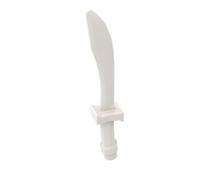 Gobricks Props Big Sword 50PCS Compatible with Lego 25111 GDS-90104 Classic Bulk Toy MOC Color:White 1