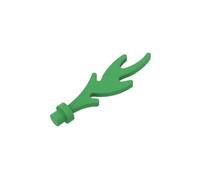 Gobricks Props Medium Flame 50PCS Compatible with Lego 6126b GDS-2142 Classic Bulk Toy MOC Color:Bright Green 37