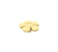 Gobricks Props Petals 50PCS Compatible with Lego 96483 GDS-2062 Classic Bulk Toy MOC Color:Light Yellow 19