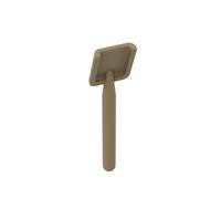 Gobricks Props Shovel 50PCS Compatible with Lego 3837 GDS-2129 Classic Bulk Toy MOC Color:Dark Tan 138