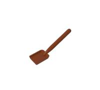 Gobricks Props Shovel 50PCS Compatible with Lego 3837 GDS-2129 Classic Bulk Toy MOC Color:Reddish Brown