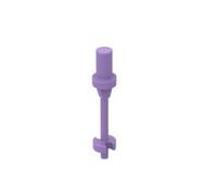 Gobricks Props Snowball Fight 50PCS Compatible with Lego 90540 GDS-2136 Classic Bulk Toy MOC Color:Medium Lavender 324