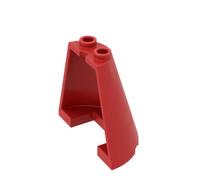 Gobricks Round Brick 2X4X3 roof Half Cone Wall Panel 10PCS Compatible with Lego 0 GDS-90133 Classic Bulk Toy MOC Color:Red 21
