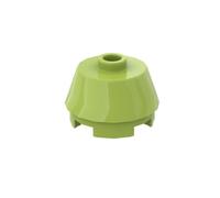 Gobricks Round Brick Brick Round 2x2 Truncated Cone 98100 6028324 4653822 GDS-946 50PCS Compatible with Lego Classic Bulk Toy MOC Color:Lime 119