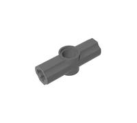Gobricks Shaft Bolt Connection Technic Axle and Pin Connector Angled #2-180° 32034 GDS-917 50Pieces Compatible with Lego Classic Bulk Toy MOC Color:Dark Bluish Gray