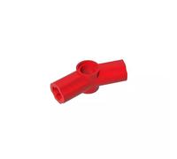 Gobricks Shaft Bolt Connection Technic Axle and Pin Connector Angled #3-157.5° 32016 GDS-918 50Pieces Compatible with Lego Classic Bulk Toy MOC Color:Red