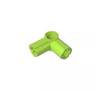 Gobricks Shaft Bolt Connection Technic Axle and Pin Connector Angled #6-90° 32014 4509886 4107767 GDS-921 50Pieces Compatible with Lego Classic Bulk Toy MOC Color:Lime