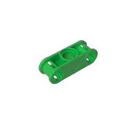 Gobricks Shaft Bolt Connection Technic Axle and Pin Connector Perpendicular 3L with Centre Pin Hole 32184 GDS-935 50PCS Compatible with Lego Classic Bulk Toy MOC Color:Bright Green 043