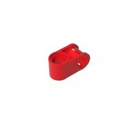 Gobricks Shaft Bolt Connection Technic Axle and Pin Connector Perpendicular 6536 40416 GDS-926 50Pieces Compatible with Lego Classic Bulk Toy MOC Color:Red
