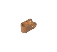 Gobricks Shaft Bolt Connection Technic Axle and Pin Connector Perpendicular 6536 40416 GDS-926 50Pieces Compatible with Lego Classic Bulk Toy MOC Color:Medium Nougat