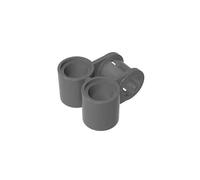 Gobricks Shaft Bolt Connection Technic Axle and Pin Connector Perpendicular Double 32291 GDS-927 50Pieces Compatible with Lego Classic Bulk Toy MOC Color:Dark Bluish Gray