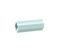 Gobricks Shaft Bolt Connection Technic Axle Connector Smooth [withxHole + Orientation] 59443 6538 GDS-915 50Pieces Compatible with Lego Classic Bulk Toy MOC Color:Light Aqua 323