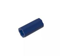 Gobricks Shaft Bolt Connection Technic Axle Connector Smooth [withxHole + Orientation] 59443 6538 GDS-915 50Pieces Compatible with Lego Classic Bulk Toy MOC Color:Dark Blue