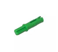 Gobricks Shaft Bolt Connection Technic Axle Pin 3L with Friction Ridges Lengthwise and 1L Axle 11214 6015356 6209519 GDS-929 50Pieces Compatible with Lego Toy MOC Color:Bright Green