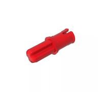 Gobricks Shaft Bolt Connection Technic Axle Pin with Friction Ridges Lengthwise 43093 GDS-913 50Pieces Compatible with Lego Classic Bulk Toy MOC Color:Red