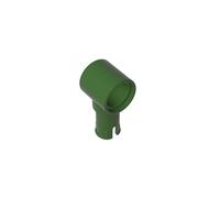 Gobricks Shaft Bolt Connection Technic Pin Connector Hub with 1 Pin with Friction Ridges Lengthwise 15100 65487 GDS-925 50Pieces Compatible with Lego Toy MOC Color:Tarmac