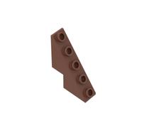 Gobricks Slope Brick Inclined Brick 20PCS Compatible with Lego GDS-2105 Classic Bulk Toy MOC Color:Reddish Brown 192