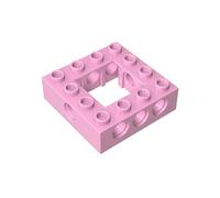 Gobricks Technology Brick Technic Brick 4x4 Open Center 32324 4211640 GDS-971 10PCS Compatible with Lego Classic Bulk Toy MOC Color:Bright Pink 011