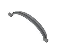 Gobricks Technology Decoration Technic Panel Car Mudguard Arched 13 x 2 x 3 10PCS Compatible with Lego 69911 GDS-21031 Classic Bulk Toy MOC Color:Dark Bluish Gray 199