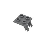 Gobricks Wheel 2X 2 with Wheel clamp 20PCS Compatible with Lego 2415 GDS-2197 Classic Bulk Toy MOC Color:Dark Bluish Gray 199