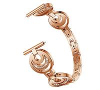 GOBY Compatible with Samsung Galaxy Watch 7 40 mm 44 mm - Galaxy Watch 6 5 4, Metal Stainless Steel Band for Samsung 6 Classic, 5 Pro, 4 Classic, FE, 20mm, Stainless Steel, Agate