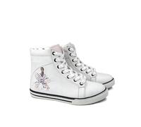 GOBY Sneaker Boots - Handmade Vegan Women's Boots with Print - Comfortable - Durable with Multicolored Finish - Outdoor Durability Fashion Ankle Boot