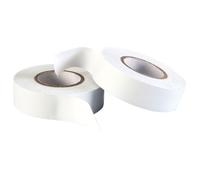 Gocableties White Electrical Tape, 19mm x 20m, Strong Self-Adhesive PVC Insulation Tape for Insulating, Repairing and Protecting Electrical Wires, 2 Rolls