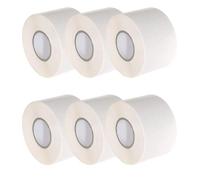 Gocableties White Wide Electrical Tape, 50mm x 33m, 2" Strong Self-Adhesive PVC Insulation Tape for Insulating, Repairing and Protecting Electrical Wires, 6 Rolls
