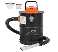 GoCampDirect Ash Vacuum Cleaner, 800W Fireplace Ash Vac, 4 Gallon Orange | Portable, HEPA Filter System, Non-woven Dust Separator, for Fireplaces Pellet Grill Wood Stove Fire Pits Indoor Outdoor