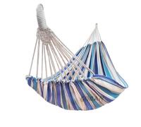 GOCAN Double Hammock 2 Person Extra Large 330X150cm Load Capacity 600Pound Canvas Cotton Hammock for Patio Porch Garden Backyard Lounging Outdoor and Indoor XXL